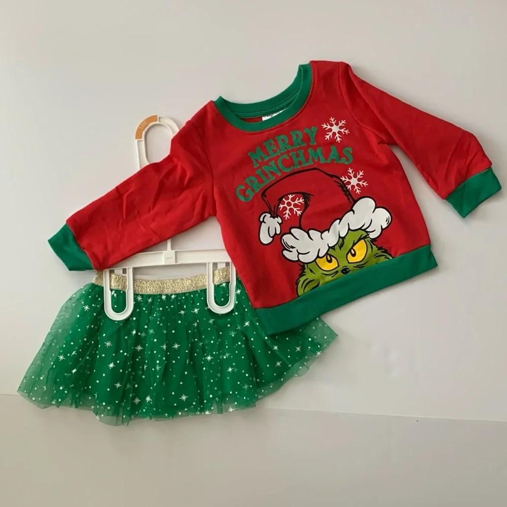 The Grinch Baby Girls Grinchmas Outfit